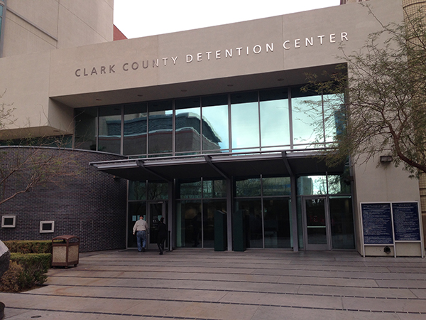 Clark County Detention Center Front Entrance